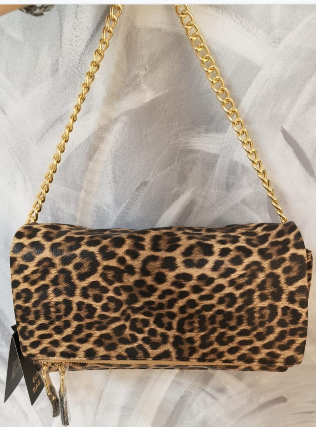 Bolso LEOPARDO DORADO