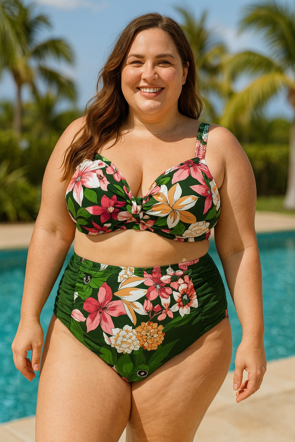Bikini FLORAL VERDE - GARA