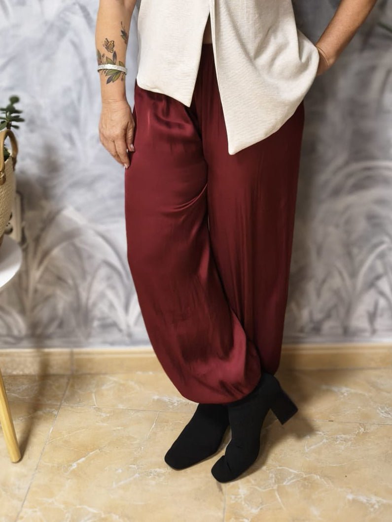 Pantalón GRACIA BURDEOS - GARA