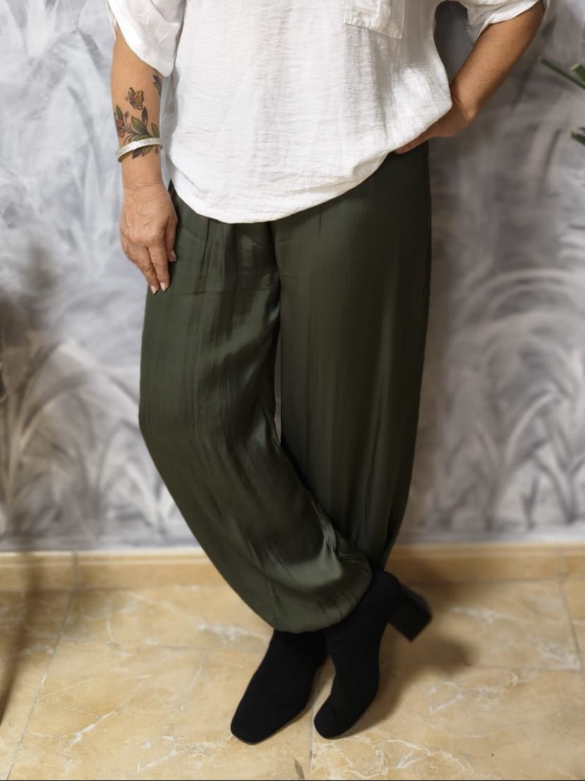 Pantalón GRACIA VERDE - GARA