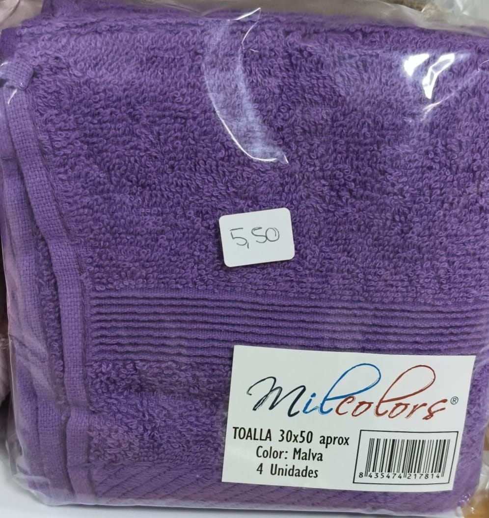 SET DE 4 TOALLAS - GARA