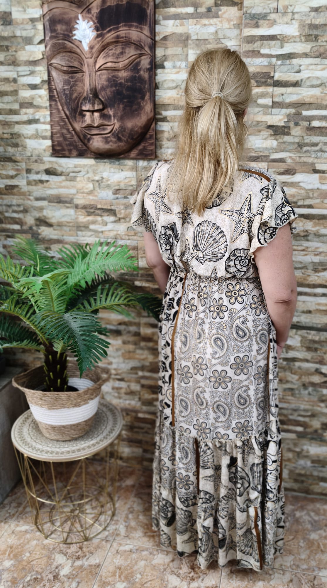 Vestido AITANA MARIN - GARA