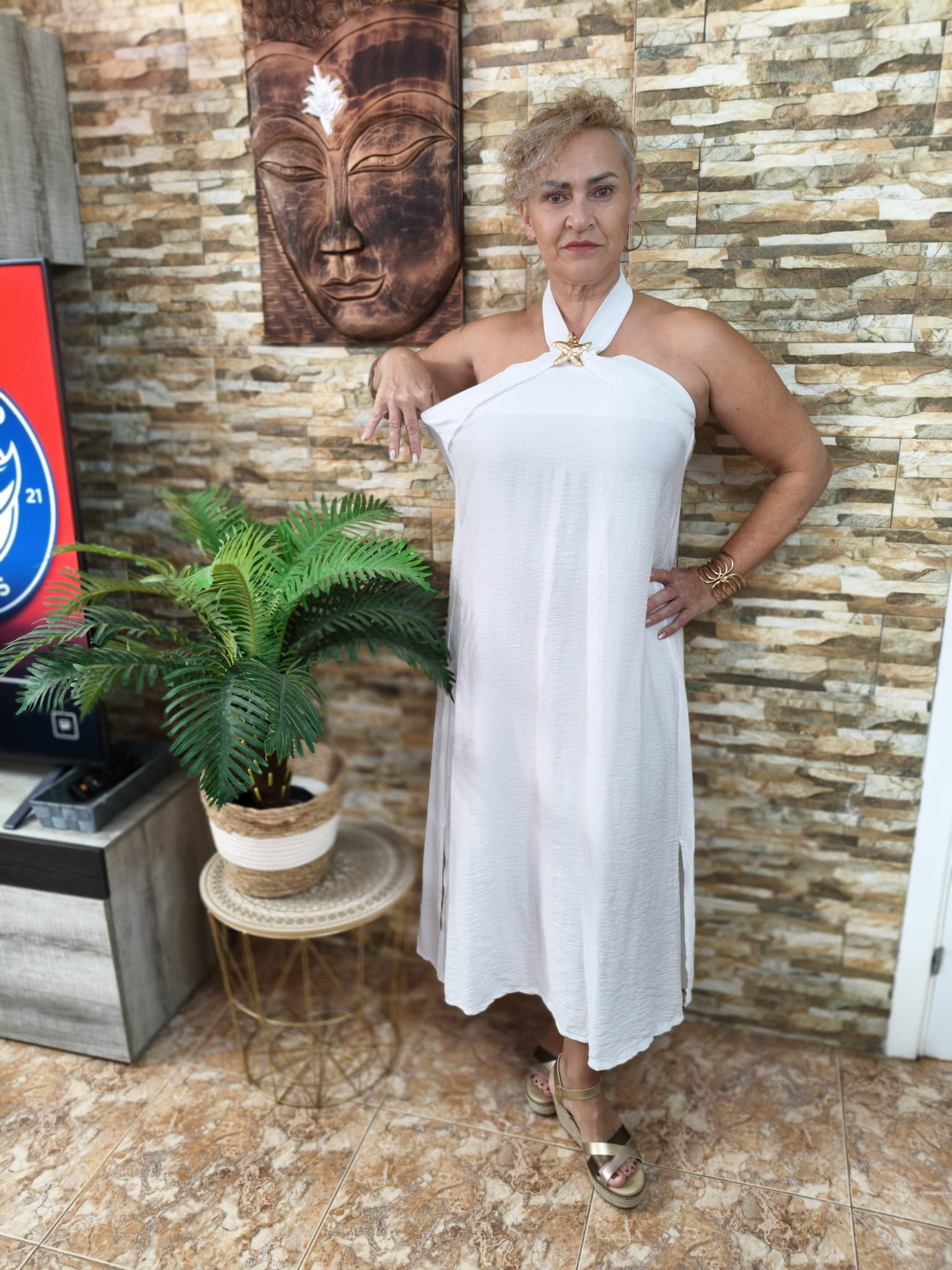 Vestido DANIELA Blanco - GARA